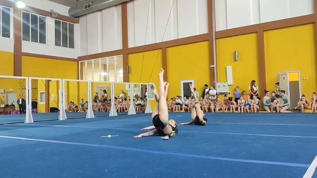 ТР 1 юношеский разряд, Митрова - Болотова - Иванкив, КСШОР, Комбинированное упражнение