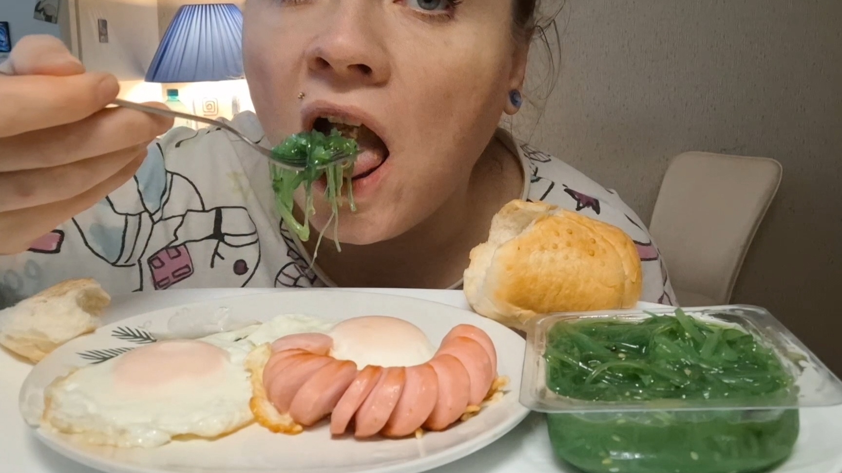 Мукбанг| Завтрак| график сбился на прочь 🫠 #мукбанг смотреть онлайн