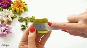 ЗАЖИМЫ ДЛЯ ВОЛОС, МК _ DIY Kanzashi Hair Clip