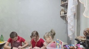 Аппликация из пластилина.