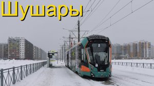 Новый трамвай в Шушарах