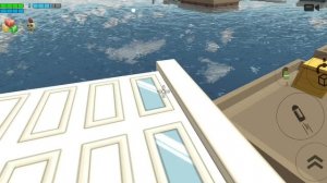 побег от потопа по паркуру.