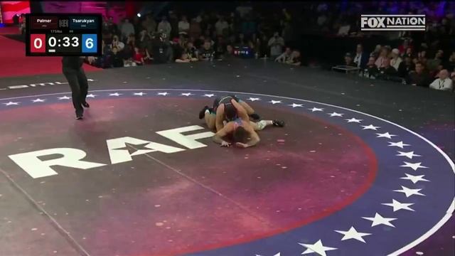 Арман Царукян РАЗНЕС четырёхкратного All-American борца Лэнса Палмера на RAF05! смотреть онлайн