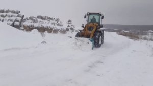 Отвал на фронтальный погрузчик