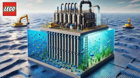 Может ли LEGO превратить солёную воду в пресную. Начинаем эксперимент! смотреть онлайн