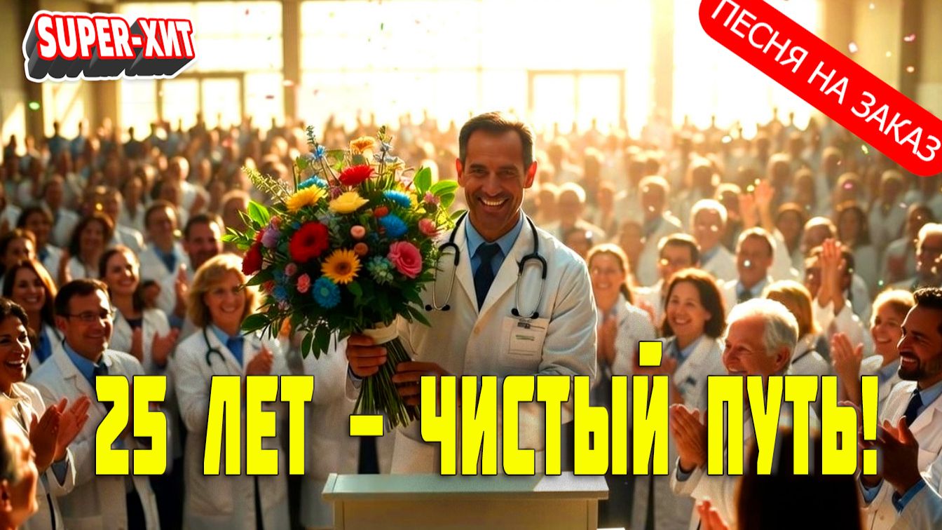 25 лет - чистый путь! (Песня на заказ - Музыкальный Апельсин) смотреть онлайн