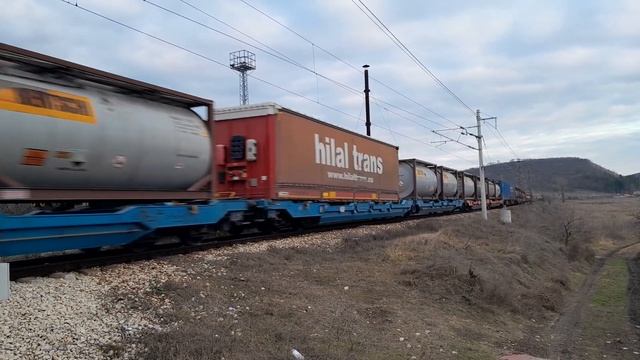 Влак на RCC BG пристига в жп гара Синдел смотреть онлайн