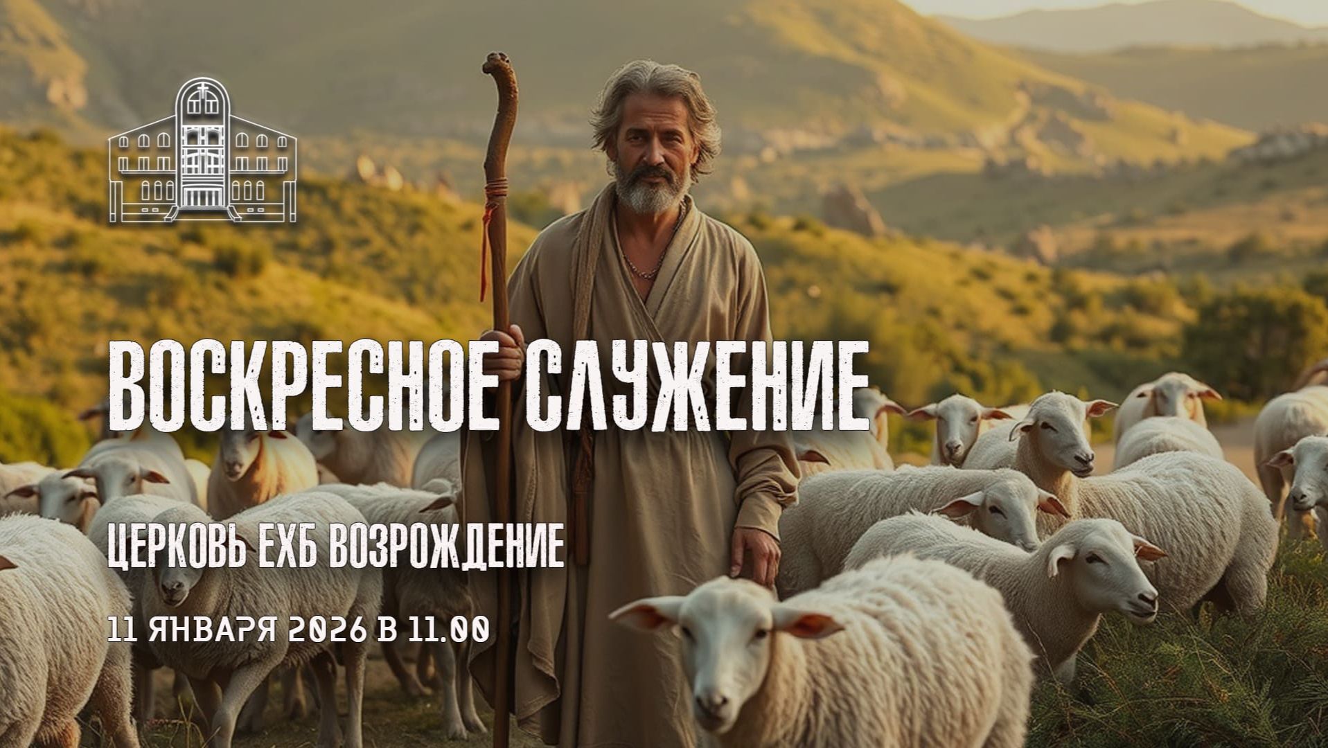 11 января 2026 - Воскресное служение смотреть онлайн