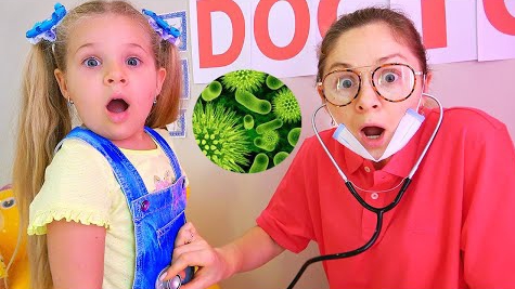 НАСТЯ И РОМА МОЮТ И ВЫЗДОРАВЛИВАЮТ ВМЕСТЕ С СЕМЬЕЙ смотреть онлайн