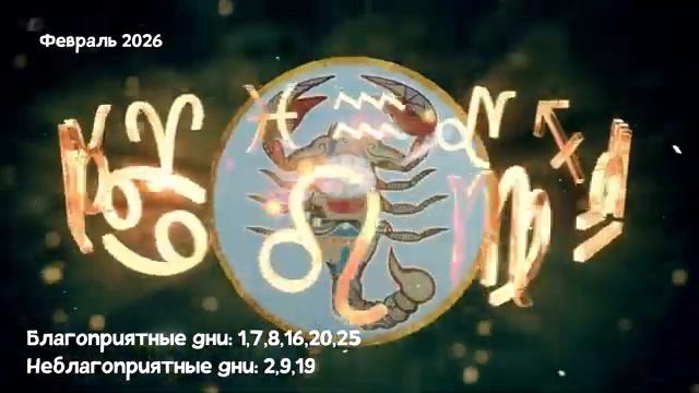 Что Ждет СКОРПИОНА в ФЕВРАЛЕ 2026 года смотреть онлайн