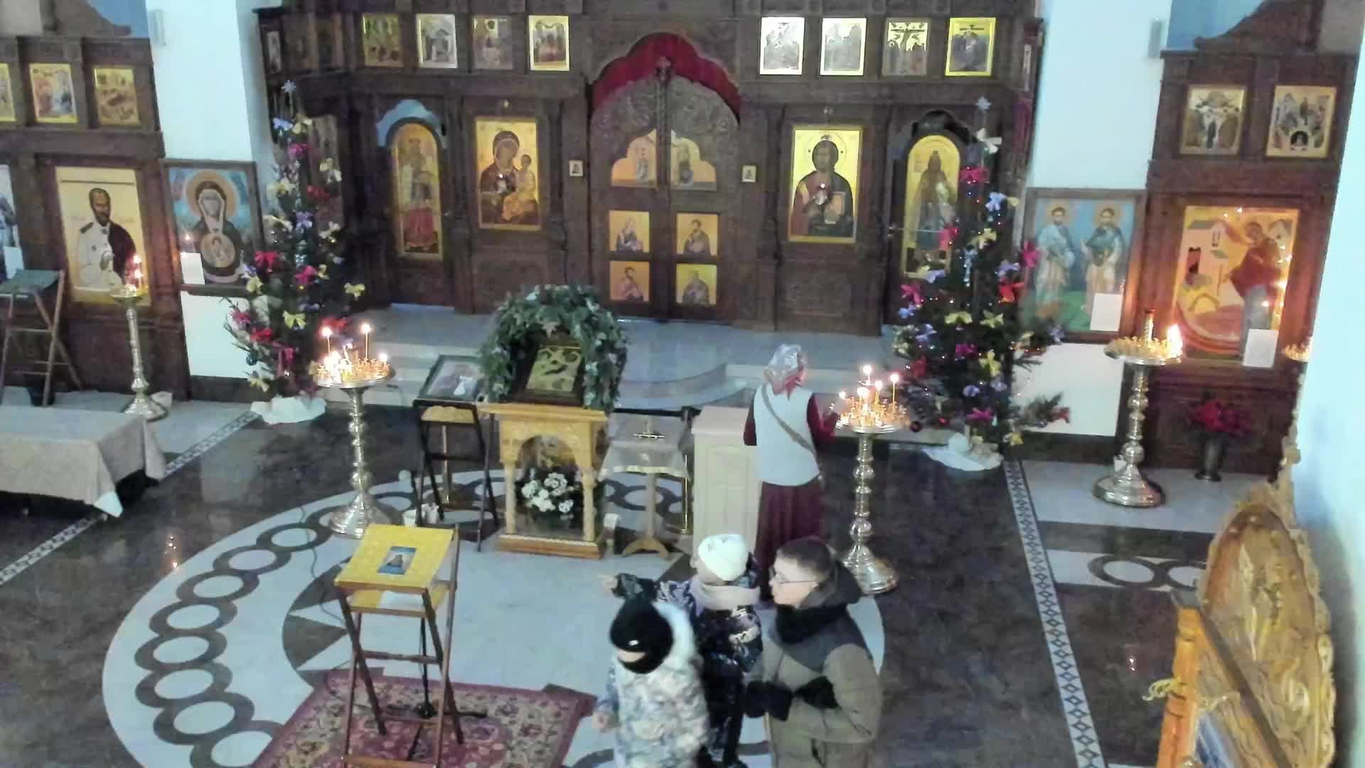 Чтение акафиста Богородице за воинов. 11.01.2026г. смотреть онлайн