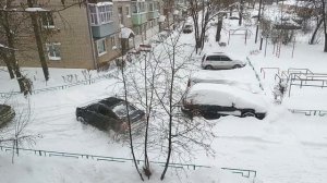 Жизнь после инсульта.Снег снежный сидим дома.