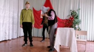 Сценка о войне  школа-интернат