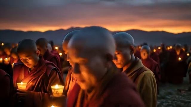 Tibetan Nuns - Sacred Tibetan Mantra Music In Ladakh Monastery  Female Voices For Inner Peace