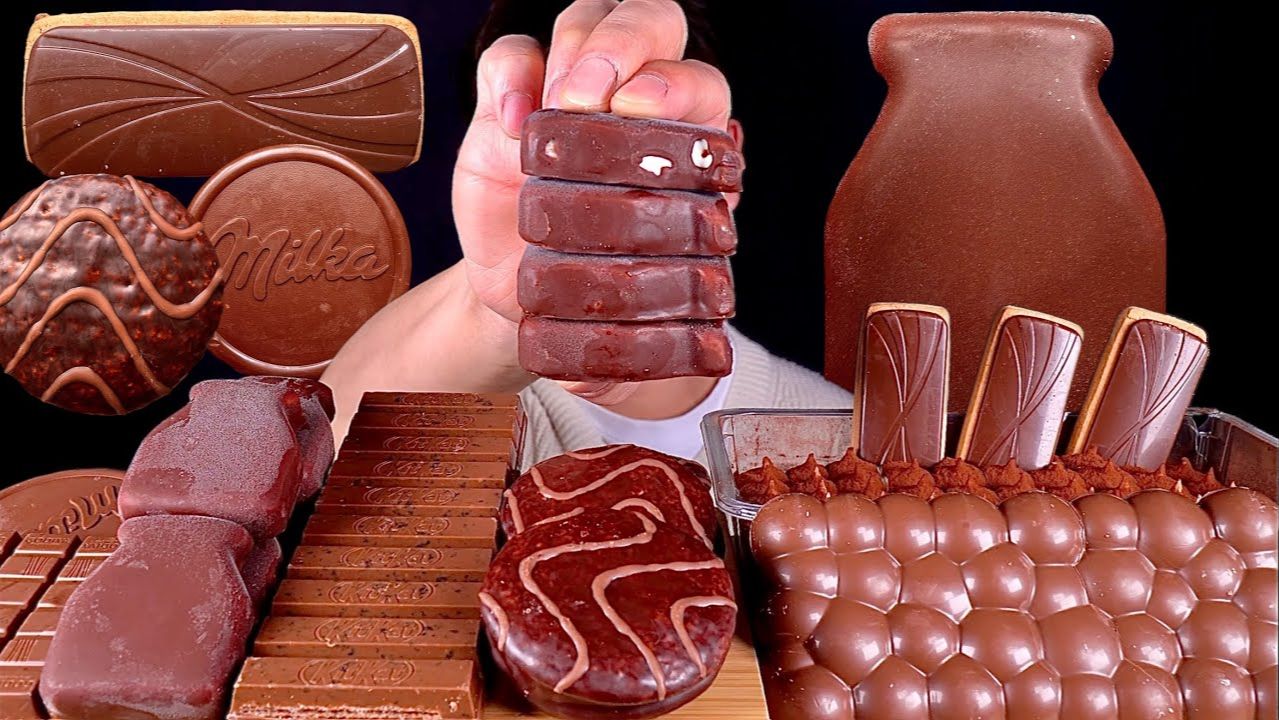 МУКБАНГ / Праздник сладкого шоколада 🍫🍩