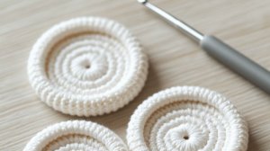 Вяжем лепестки для розы