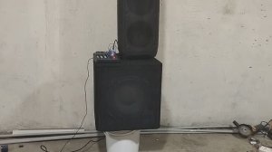 Ремонт эстрадного сабуфера 400 Вт.