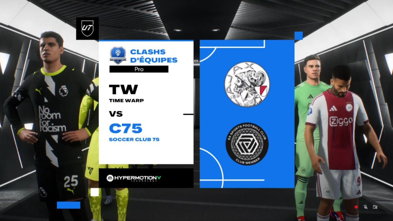 Clash Equipe • Time Warp 🆚 Soccer Club 75