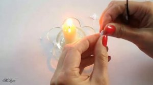 Мак из ленты, МК _ Ободок с маками, МК _ DIY Ribbon Poppy _ DIY Satin Poppy Hair