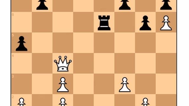 Роберт Фишер гениально выигрывает с 1 ферзем против 2 ладей смотреть онлайн