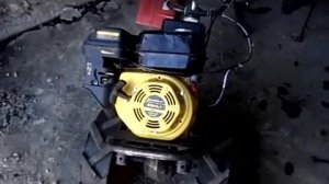 Мотоблок Угра очередная замена двигателя