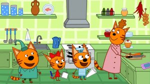 Три Кота Мультфильм Башня из кастрюль 🤪