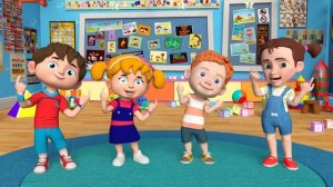 Sauter dans les flaques d'eau | Chansons pour Enfants | HeyKids en Français