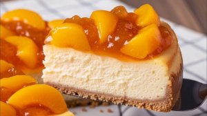 Персиковый чизкейк 🍑🍰