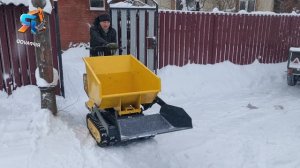 Думпер   Rippa RD06 проходит в калитку