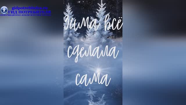 Зима всё сделала сама