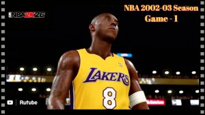 NBA 2K26 |Season (02-03)|Game - 1| Los Angeles Lakers - Utah Jazz
