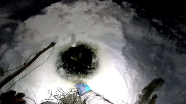 Рыбалка у чёрной дыры, ловля налима. Тридцать четвёртая серия.