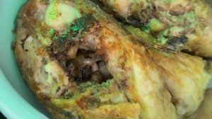 По просьбе подп. как пожарить рыбу до хрустящей корочки, а внутри чтоб была сочной. Карп #карп