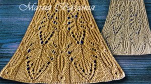 Японский узор для круглых кокеток, воротников, пелерин...  № 182 из 260