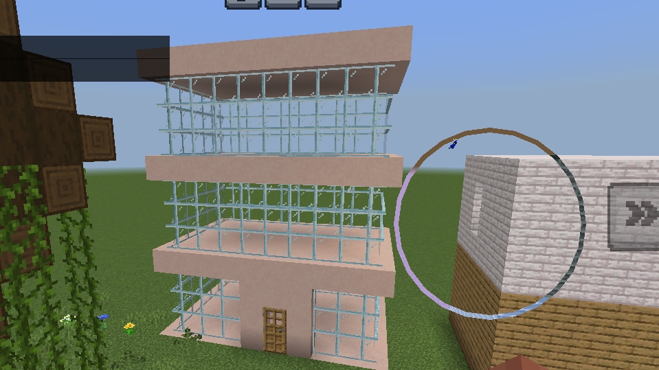 строю небоскрёб в майнкрафте😱