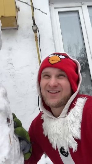 🔥😂 МЕЛКИЙ и СНЕГОВИК (смешное видео, приколы, юмор, поржать)