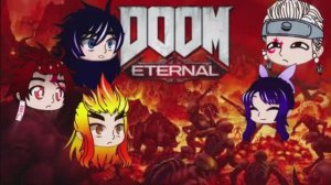 Demon-slayer-реакция-на-Doom-2-часть