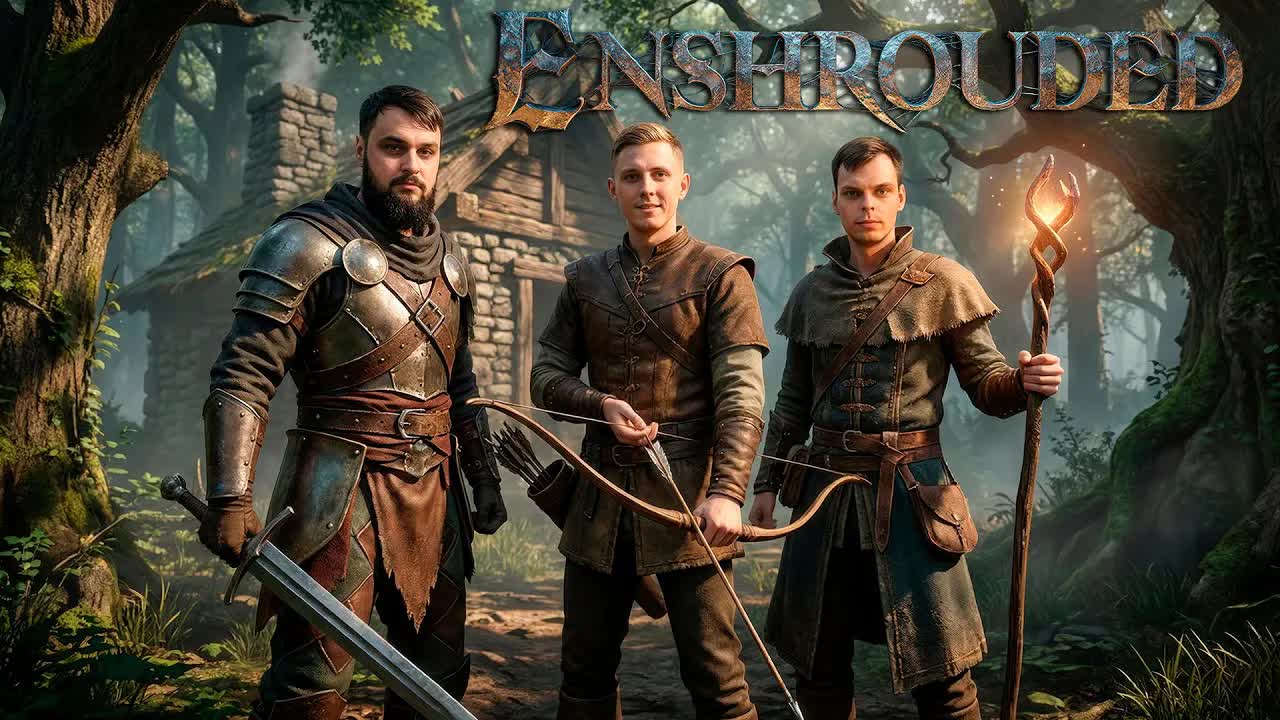 Enshrouded - Изучаем мир с @KeeperDrey и @selslava смотреть онлайн