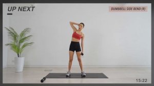 📹 30-минутная тренировка для верхней части тела с гантелями — подтянутые руки, плечи, спина, пресс