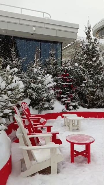 Зимняя красавица Москва