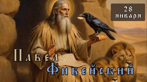 28 января Житие Павла Фивейского (341)