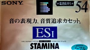 Тестирование и запись SONY ES 1 (1995)