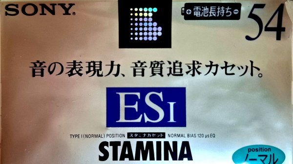 Тестирование и запись SONY ES 1 (1995)