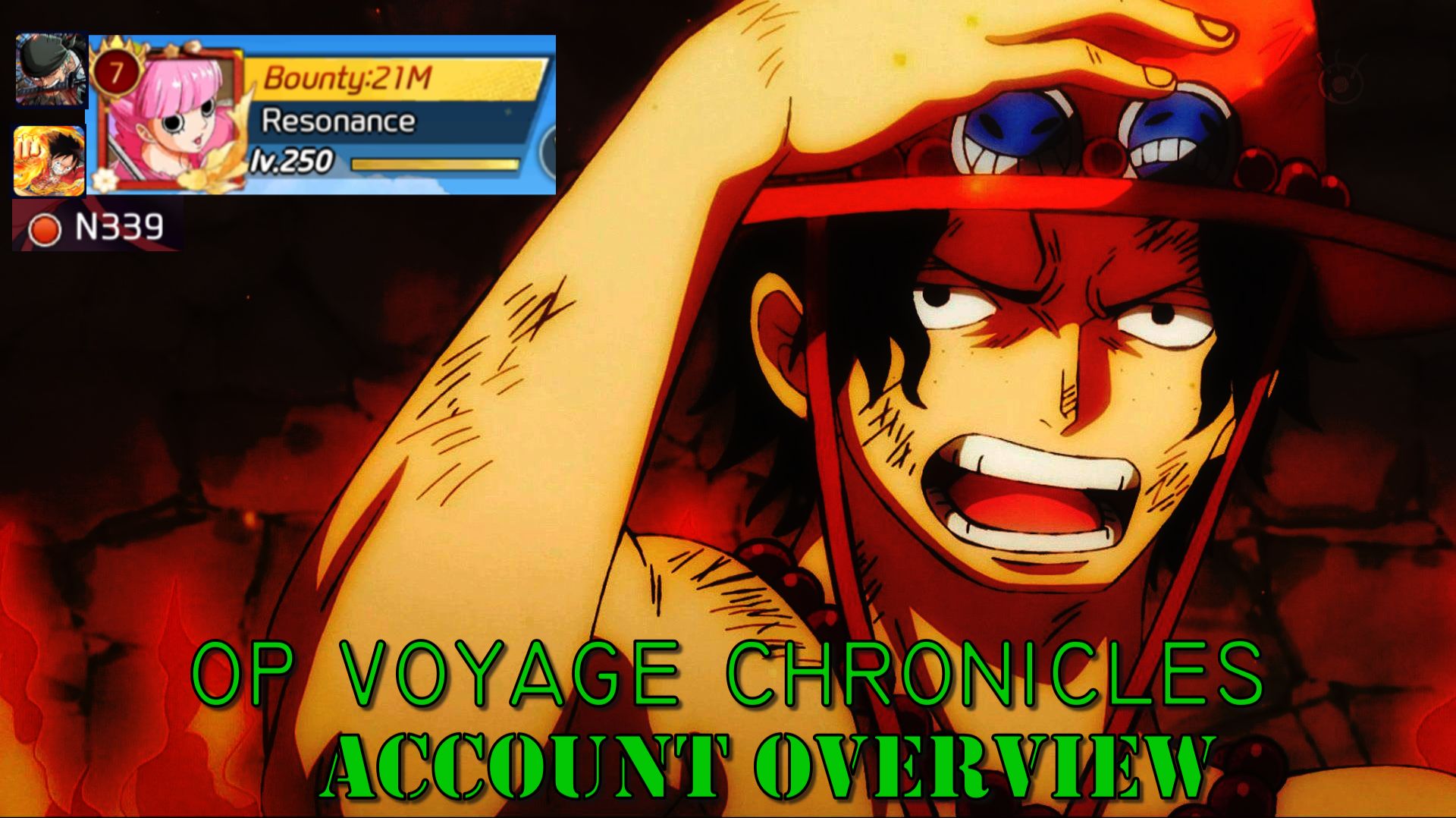 Op voyage chronicles/Yonko Combat/The strong world Позор-Обзор Аккаунта Resonance. смотреть онлайн