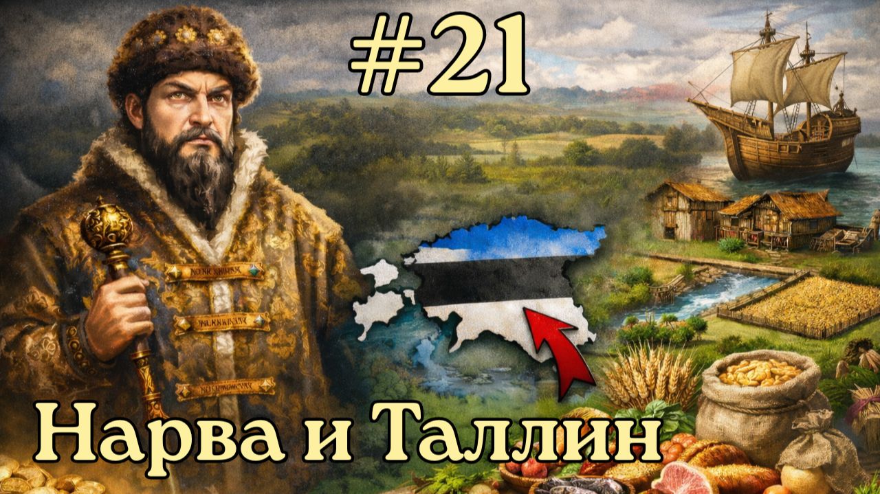 EU V Россия - Как прокормить страну? Захват Эстонии и пищевая экономика [№21] [EU 5]