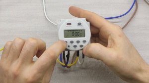 Таймер недельный Sinotimer CN101S Обзор, настройка, подключение