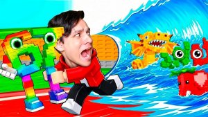 Escape Tsunami For Brainrots🌊 Я СПАС БРЕЙНРОТОВ ОТ ЦУНАМИ В ROBLOX 😱