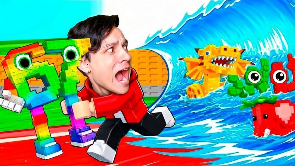 Escape Tsunami For Brainrots🌊 Я СПАС БРЕЙНРОТОВ ОТ ЦУНАМИ В ROBLOX 😱