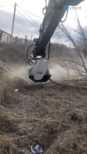🚜 В работе — новый мульчер FAE UMM/EX!