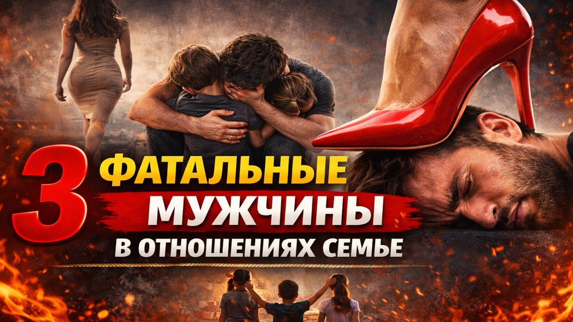 3 ошибки мужчины в семье, которые ведут в АД. Досмотри до конца!